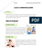 Lenguaje y Comunicación