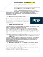 peer coaching reflection sheet 1 