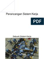 PERANCANGAN SISTEM KERJA