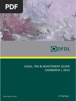 DFDL Cambodia Investment Guide Edition 2014s PDF