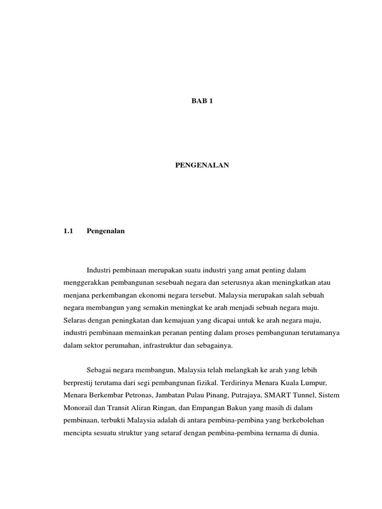 Pengurusan Pembinaan Pdf