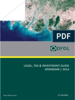 DFDL Myanmar Investment Guide Edition 2014s PDF