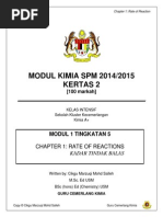 Modul kimia tingkatan 4  Atomic Nucleus  Atoms