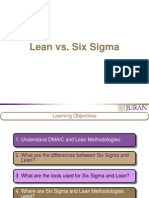 Lean Vs Six Sigma