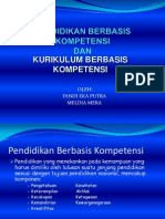 KURIKULUM BERBASIS KOMPETENSI