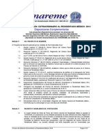 Disposiciones Complementarias Residentado Extraordinario 2014 Conareme PDF