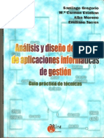 Analisis y Diseño Detallado de Aplicaciones Informaticas de Gestion PDF