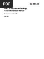 QRC Substrate Technology Characterization Manual PDF