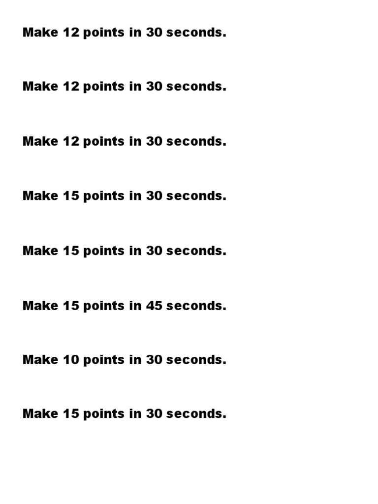 Quick Point-Making Techniques | PDF