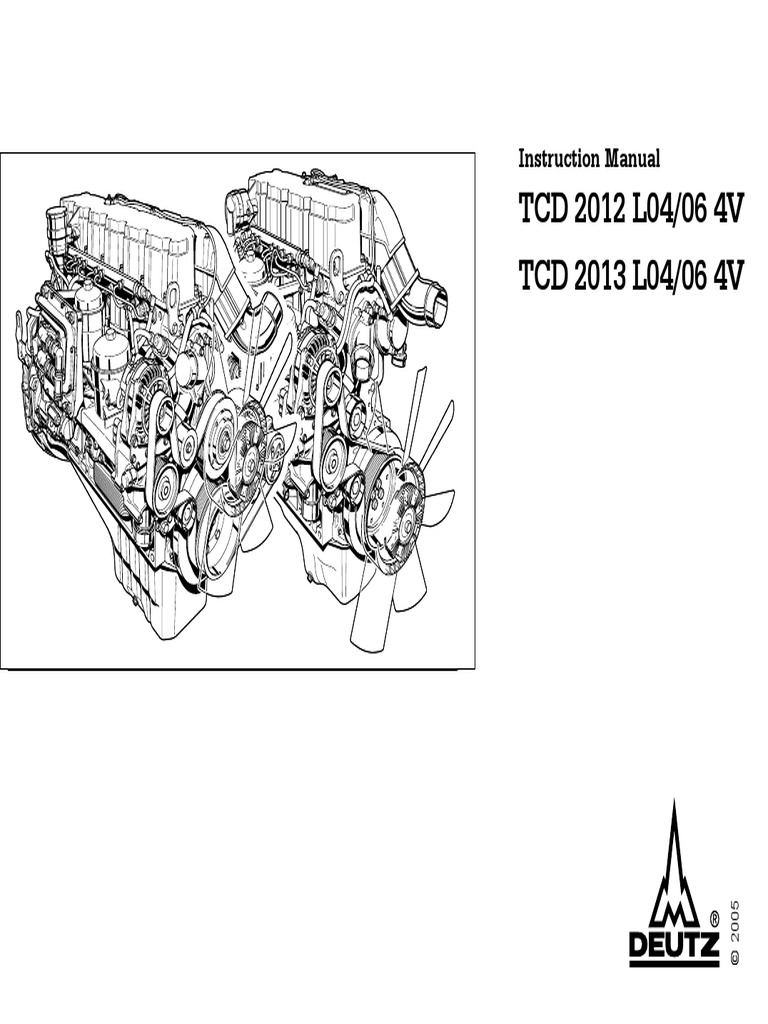 Deutz TCD2012 | PDF | Internal Combustion Engine | Turbocharger