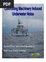 Controlling Machinery Induced Underwater Noise (Presentation)