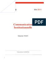Communication Institutionnelle PDF