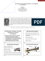 Aeroderivative, Industrial and Light Industrial Gas Turbines, A Comparison PDF