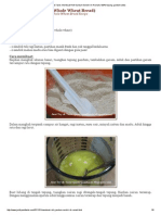 Just Try & Taste - Membuat Roti Gandum Sendiri Di Rumah (100% Tepung Gandum Utuh) PDF