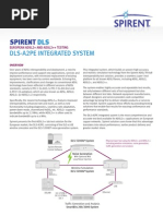 DLS-A2PE European Integrated System Datasheet PDF