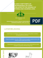 Signs and Symptomps of Temporomandibular Joint Disorders Related(1)