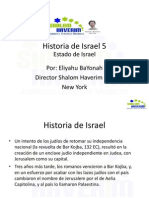 Historia de Israel 5 Estado de Israel Sionismo PDF