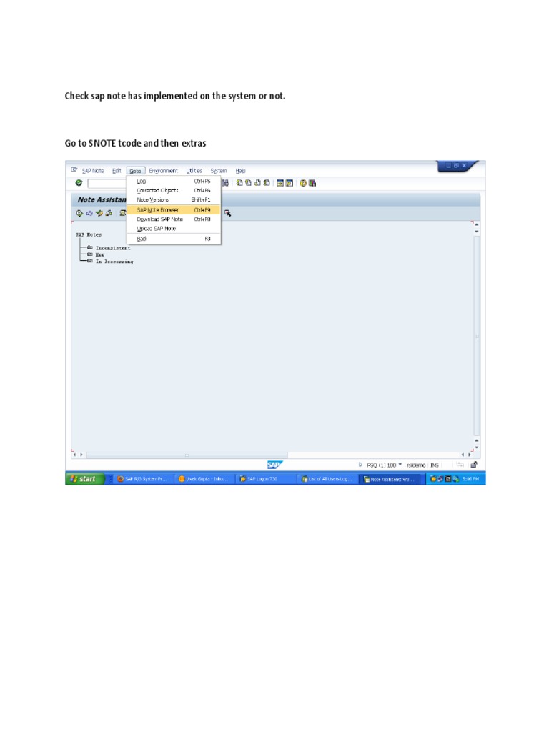 SNOTE Has Implemented or Not | PDF
