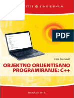 Objektno orijentisano programiranje - C++