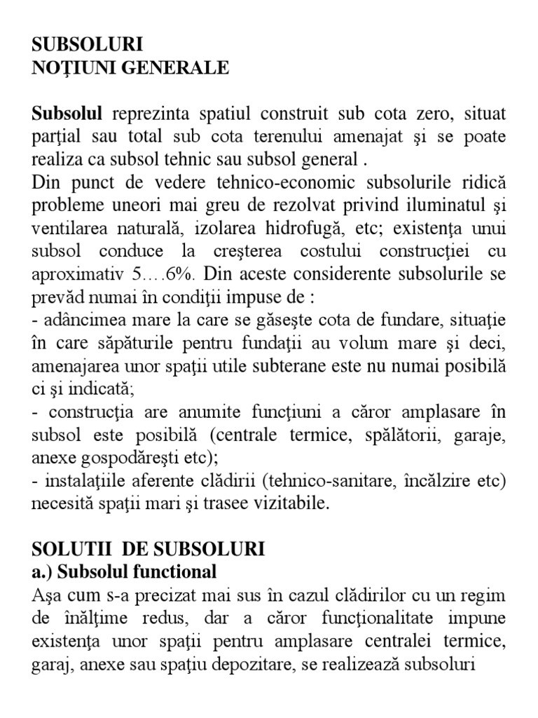 SUBSOLURI | PDF