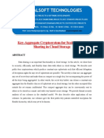 2014 IEEE JAVA CLOUD COMPUTING PROJECT Key-Aggregate Cryptosystem for Scalable Data Sharing in Cloud Storage