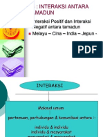 K5 & K6- Interaksi Antara Tamadun