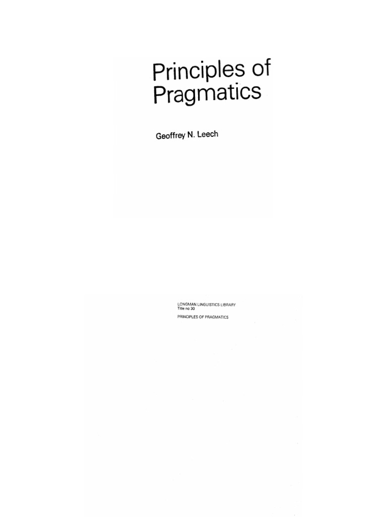 Doing Pragmatics Peter Grundy Pdf Printer