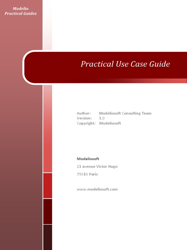 Use Case Guide en | PDF | Use Case | System