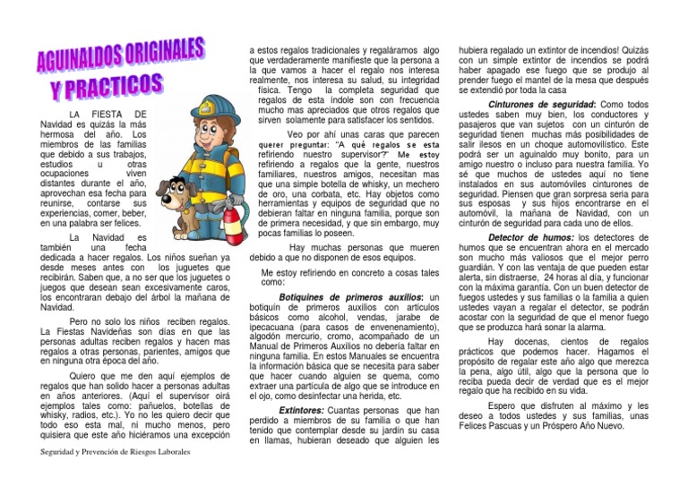 Aguinaldos Prácticos y Saludables | PDF | Navidad