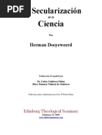 DOOYEWEERD LA SECULARIZACION DE LA CIENCIA.pdf