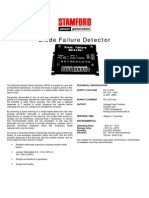 Diode Failure Detector: Technical Specification Supply Voltage