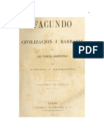 Facundo, Civilización y Barbarie PDF