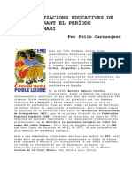 Les Realitzacions Educatives de La CNT Durant El Període Revolucionari PDF