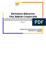 Estudios Bíblicos Una Breve Colección PDF