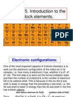 Chemistry D-Blockelements