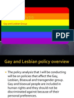 Gay and Lesbian Presentation