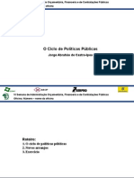 Semana Orcamentaria Federal - Apresentacao - Ciclo Das Politicas Publicas - ESAF - 20-02-2009 PDF