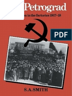 Red Petrograd: Revolution in The Factories - S. A. Smith