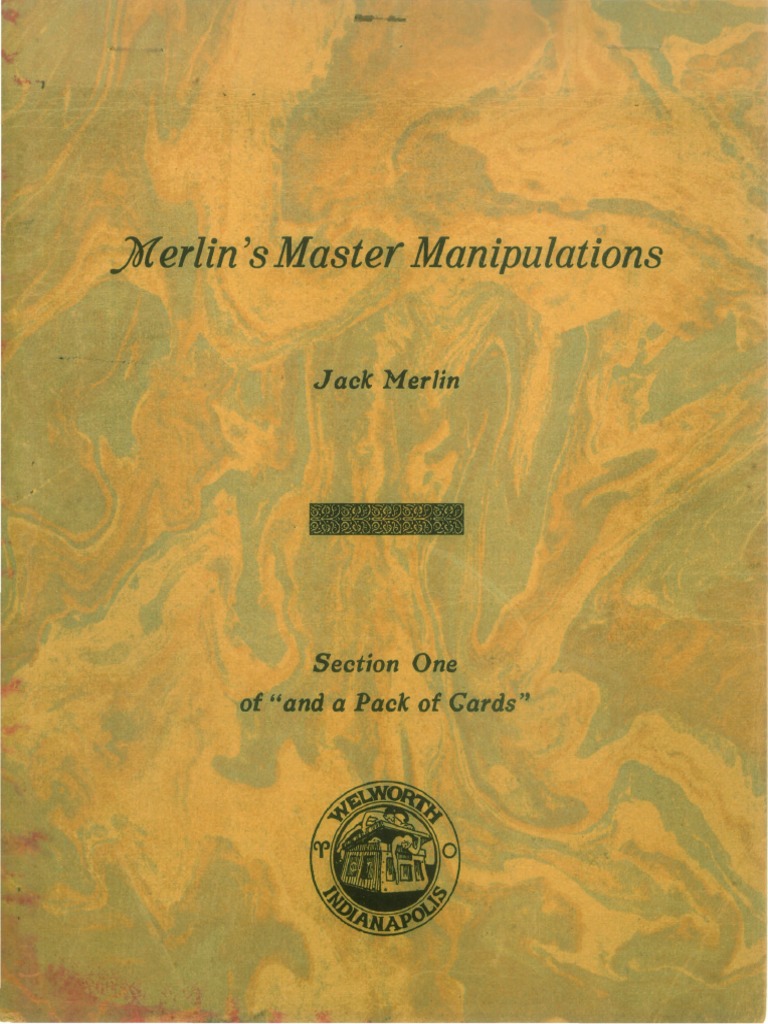 Jfferlin 'S Master Manipulations: Jack Merlin | PDF | Thumb | Hand