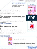 Prepositions Game PDF