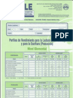 Perfiles de Rendimiento BECOLE PDF