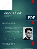 Listas en Lisp
