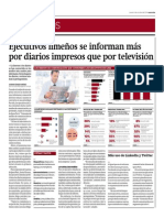 Diario Gestión: Los Ejecutivos Limeños Se Informan Más Por Diarios Impresos Que Por Televisión