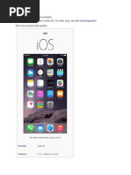 This Article Is About Apple's Mobile OS. For Other Uses, See - Not To Be Confused With