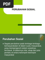 Perubahan Sosial