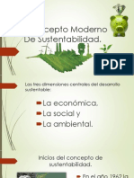 El Concepto Moderno de Sustentabilidad