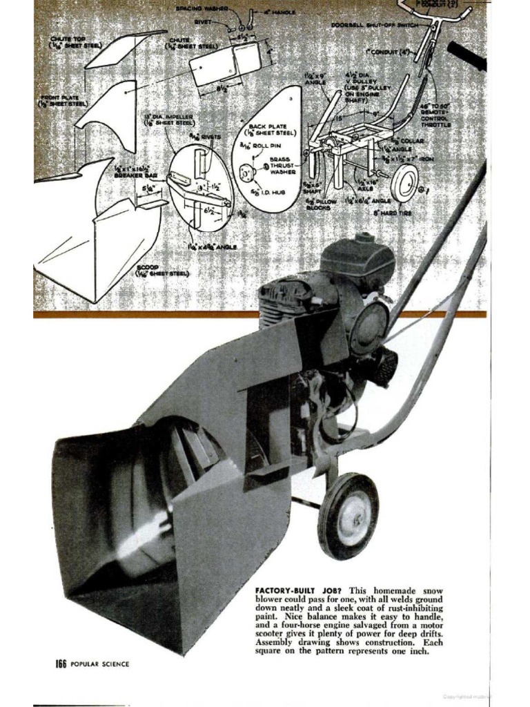 Homemade Snowblower | PDF | Foreign Language Studies