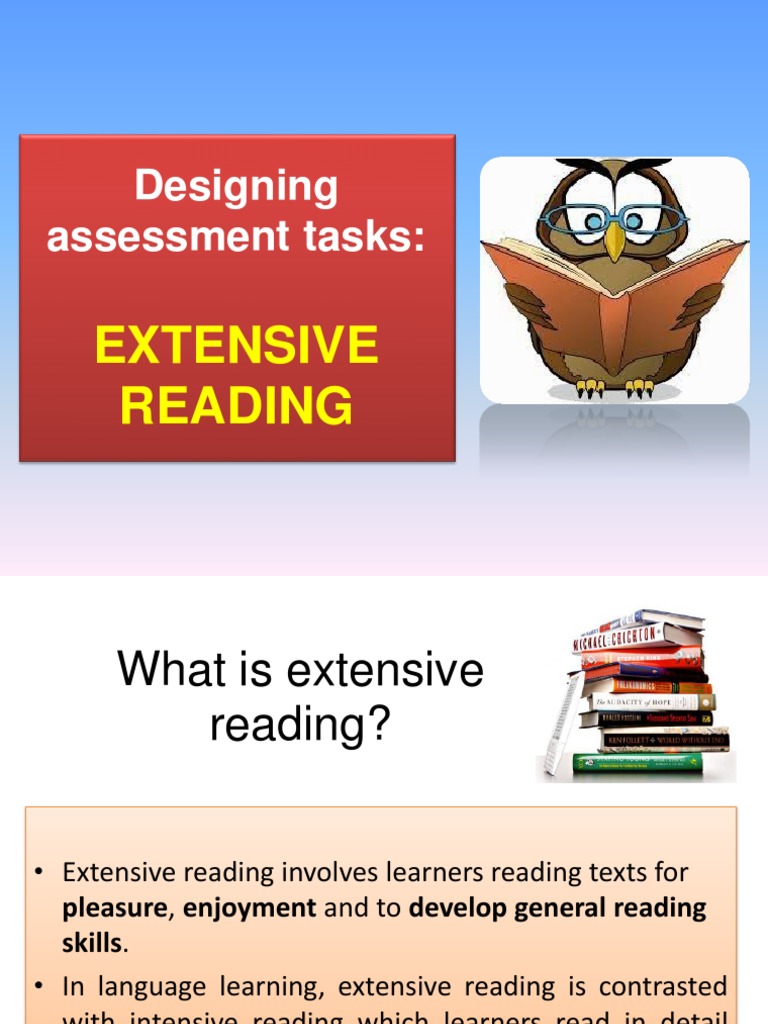 Extensive Reading Assessment Strategies | PDF | Reading (Process ...
