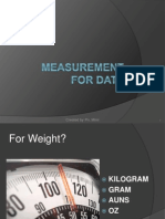 Data Measurement