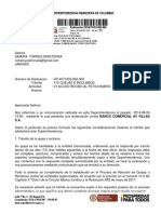 Superintendencia Financiera de Colombia: Radicación:2014071202-002-000